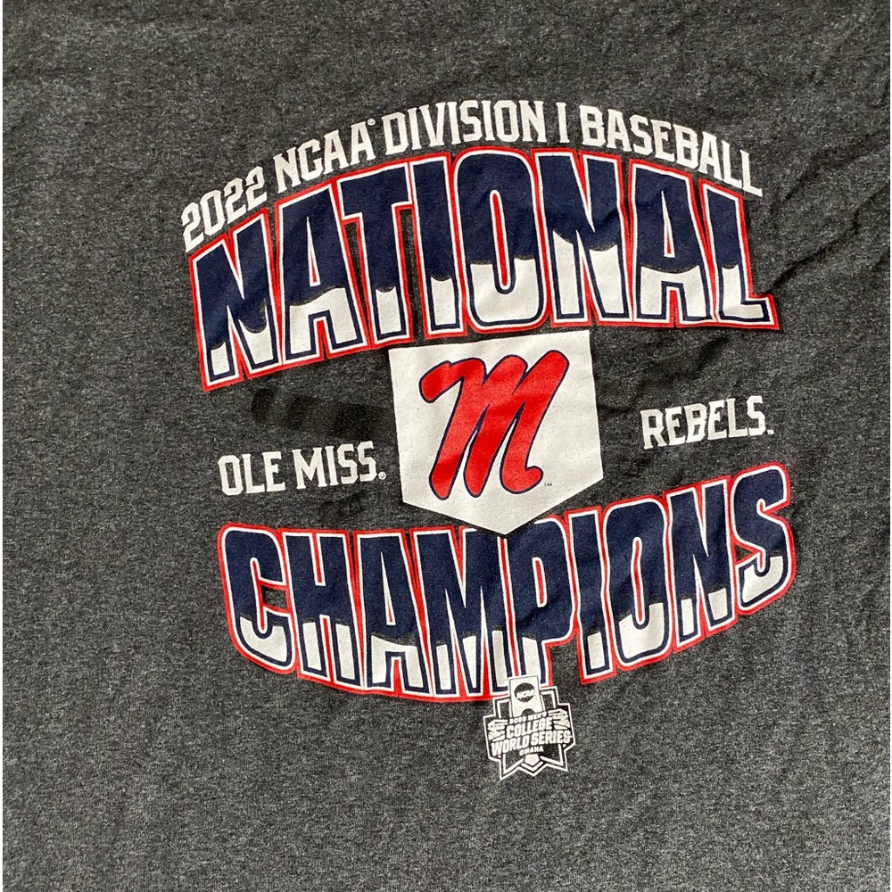 2022 Ole Miss Men’s College World Series National Championship T Shirt